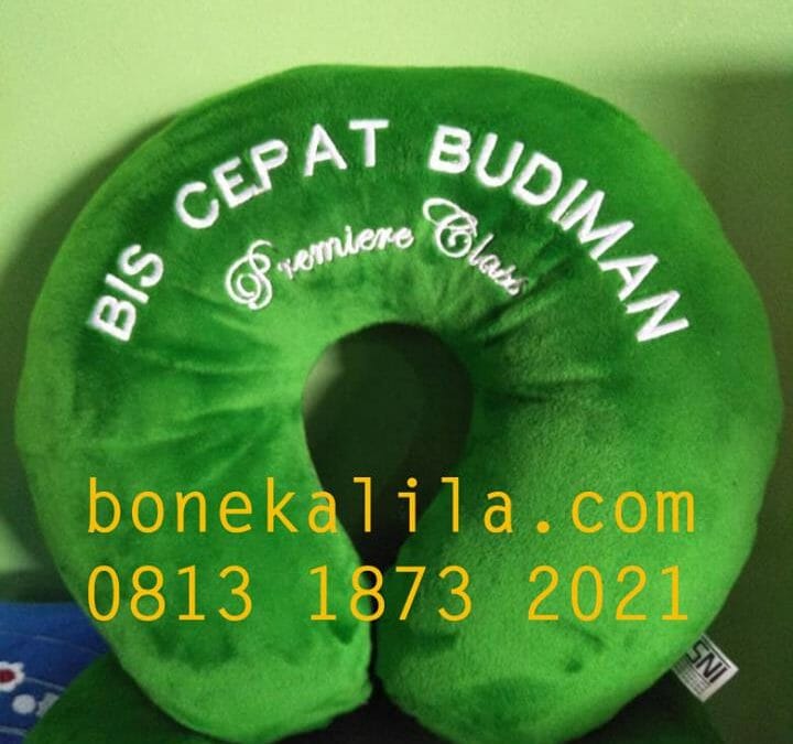 produksi souvenir bantal leher budiman 01