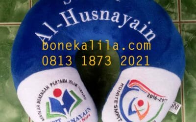 Souvenir Bantal Leher Alhusnaiyan | Pabrik Bantal Leher