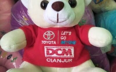 Souvenir Boneka Toyota | Produksi Boneka Promosi