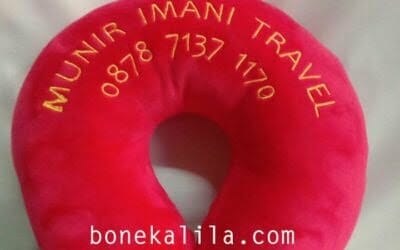 Pabrik Bantal Leher Custom Travel Umroh 0813 1873 2021